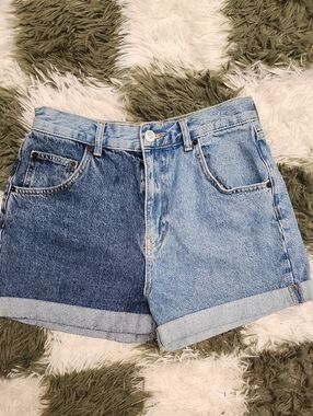 Bdg Urban Outfitters Two Tone Half And Half Mom Short